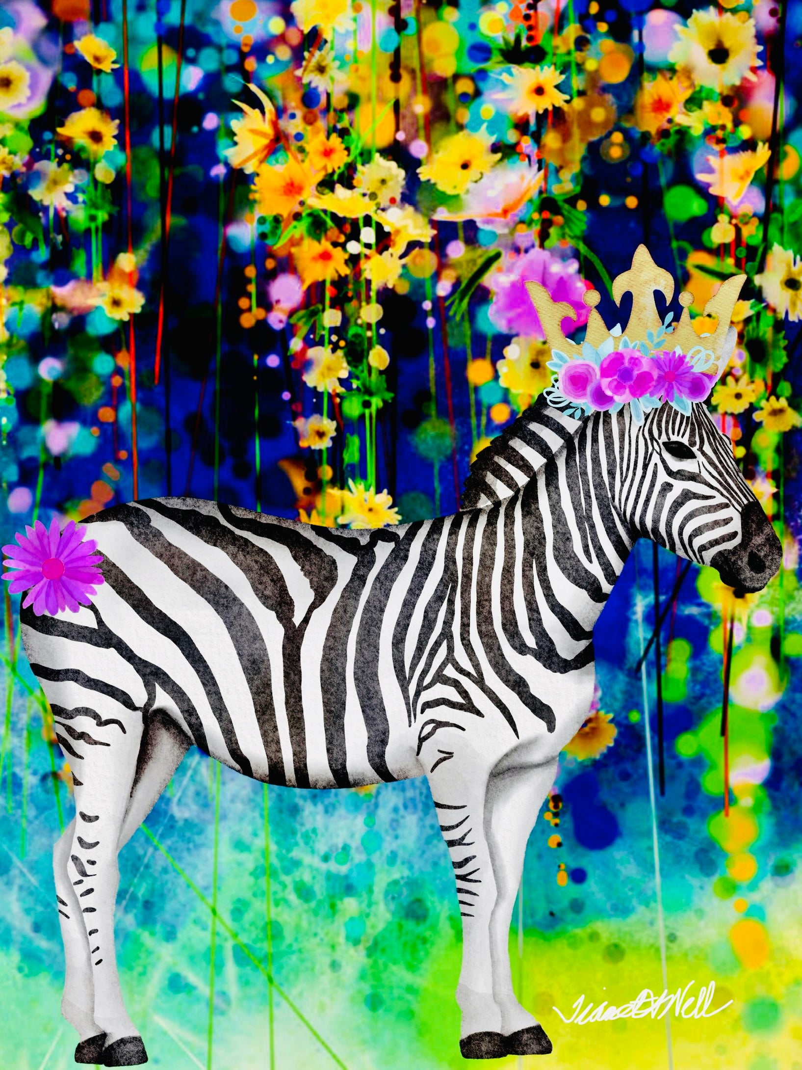 SURREAL POP ZEBRA